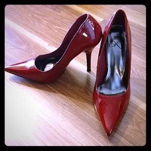 Red Pump Heels
